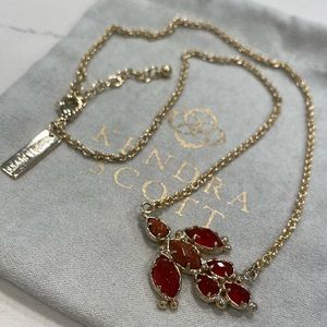 Kendra Scott Past Collection Goldstone Necklace